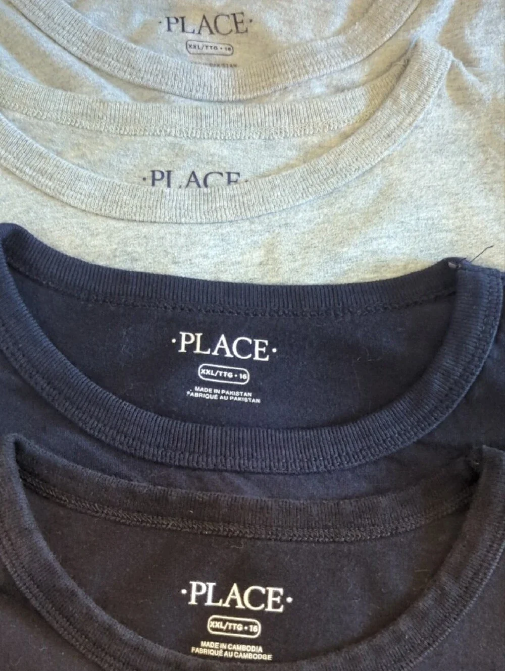 Lot Of 4 The Children's‎ Place Size 16 Tshirts